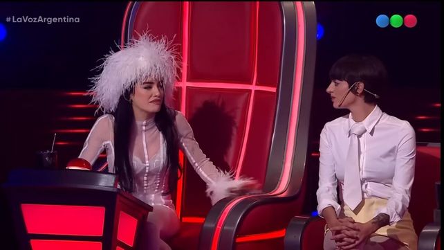 Lali Espósito fue la protagonista del primer triple Knockout de La voz Argentina.