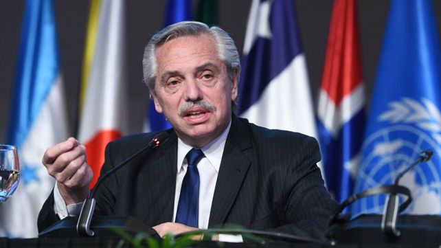 El presidente Alberto Fernández calificó de 