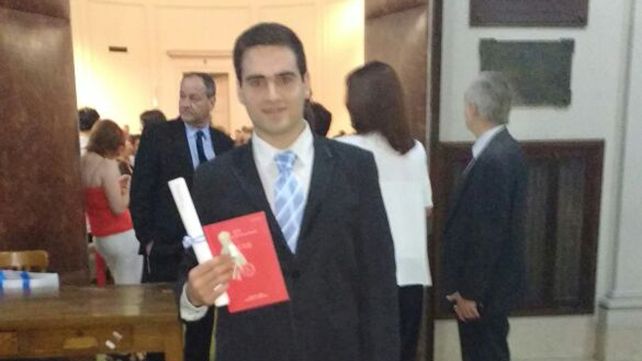 Premiado. La semana pasado recibió una medalla y un diploma.