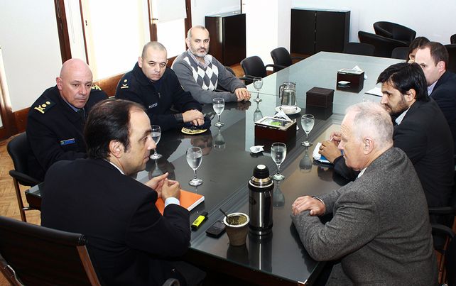 El Intendente recibió a las nuevas autoridades de la Policía de la Provincia