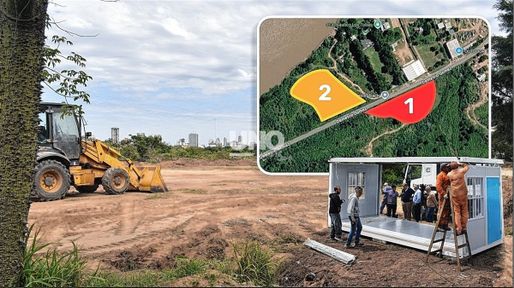 Crecida del río Paraná: aceleran la instalación de un segundo centro de asistencia a evacuados en Alto Verde