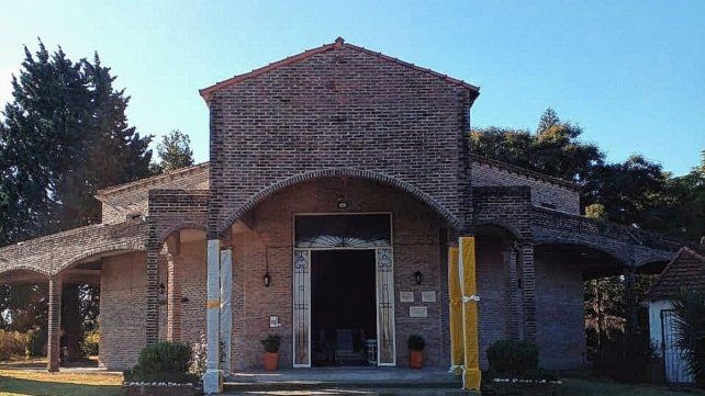 Capilla. La piedra fundacional se colocó en 1993 y en 2003 se realizó la primera misa.