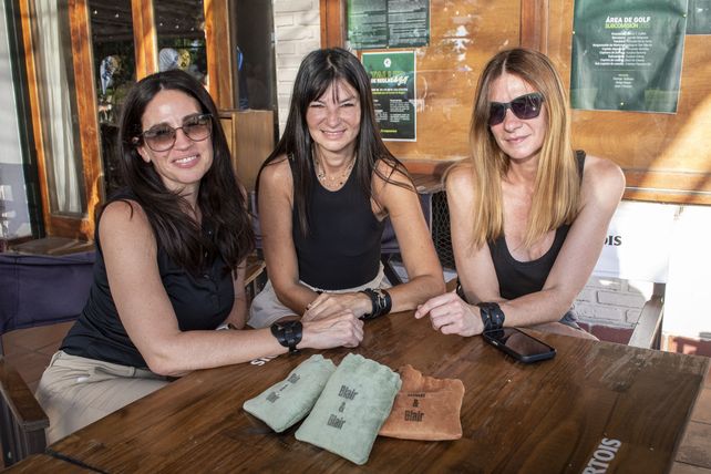 María Ocariz, Maria Eugenia Gulam y Alexia Boero 