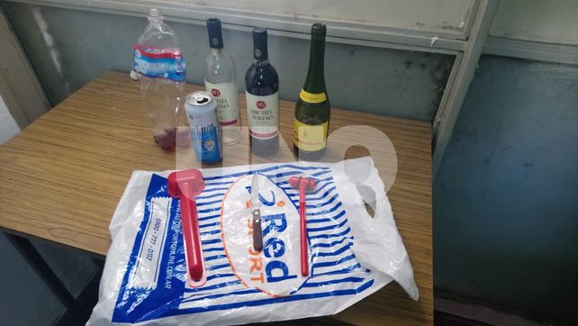 Los elementos secuestrados tras el procedimiento&nbsp;