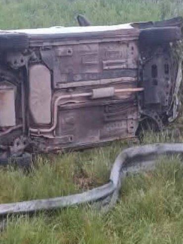 Volcó un auto en el cruce de las rutas 39 y 20 cerca de Basavilbaso