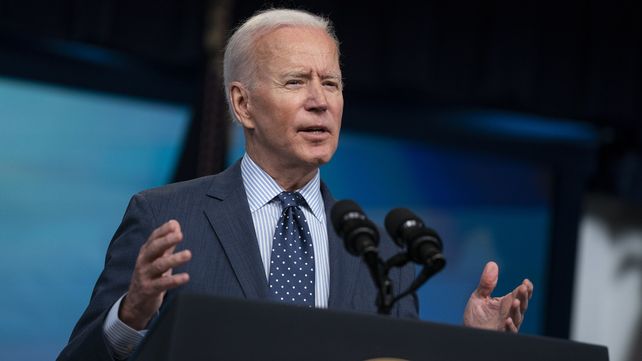 El presidente de Estados Unidos Joe Biden.