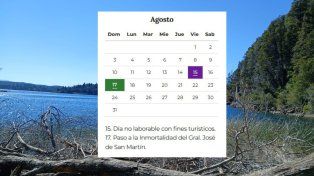 Un día no laborable con fines turísticos