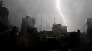 Alerta por tormentas fuertes para el centro y sur de la provincia