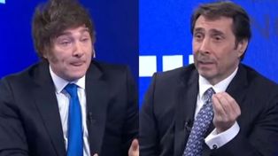 Milei vivió un incómodo momento tras ser interrogado por Feimann