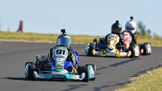 El karting tuvo su fecha en La Paz.