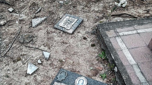 Pueblos de Diamante en alerta por el vandalismo y robos en cementerios