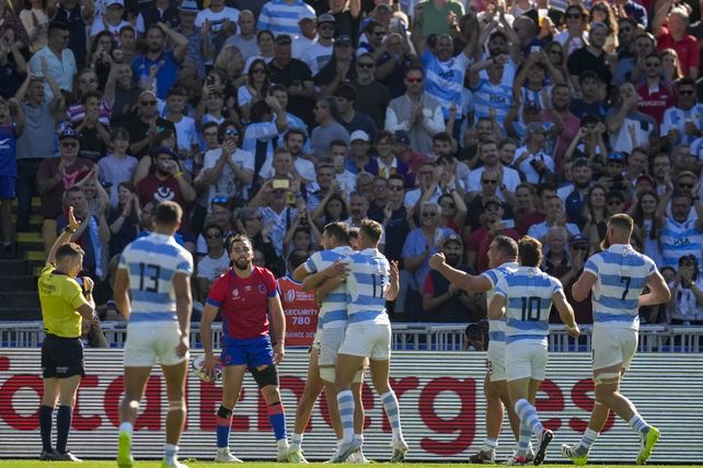 Mundial de rugby: arrancó el complemento con la victoria de Los Pumas 24 a 0 sobre Chile