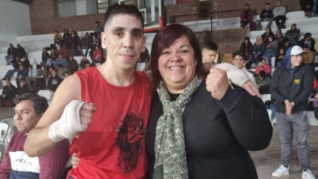 Nicolás Pagliaruzza y Moni