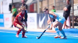 En Valencia, Argentina venció 2 a 0 a España en la FIH Pro League 2024-25.