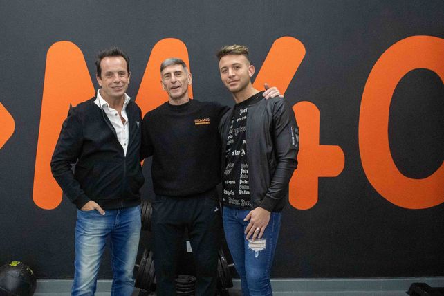 Gustavo Yanczewski,  Guido Pérez e Ignacio Antonioni