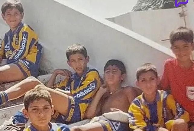 Rosario Central. Ángel Di María y Maxi Gómez