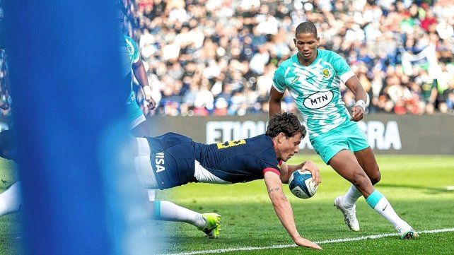 Los Pumas perdieron 24-13 ante Sudáfrica.