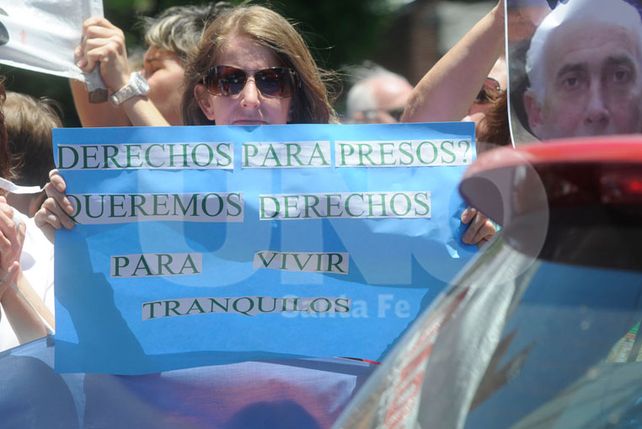 Los santafesinos marcharon contra la inseguridad