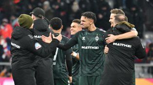 Werder Bremen dio el golpe en la casa de Bayern Munich
