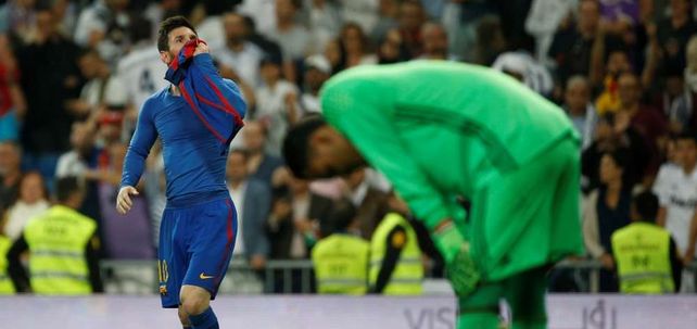 ¡Héroe! Messi le dio el triunfo al Barsa en el último minuto ante el Real Madrid