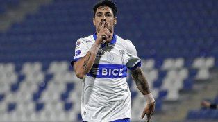 El entrerriano Fernando Zampedri es el máximo goleador histórico de Universidad Católica.
