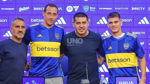 Riquelme, al presentar a Zenón en Boca: El presidente de Unión lo hizo todo largo