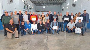 San Cristóbal: Michlig y González visitaron la sede del Centro de Excombatientes y Familiares de Caídos en Malvinas