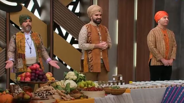 El jurado de Masterchef Celebrity asombró a todos con su look hindú