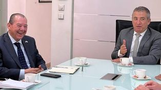 Comercio: Sergio Urribarri se reunió con el presidente de CCAI