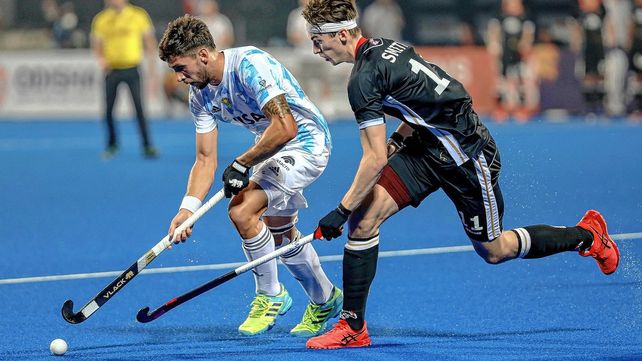 La Selección Sub 21 de hockey perdió con Alemania