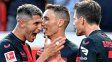 Bayer Leverkusen alcanzó la cima en la Bundesliga