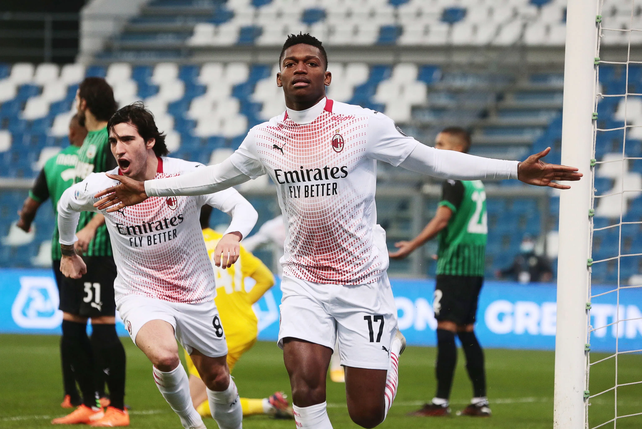 Rafael Leao hizo historia en la victoria del líder Milan