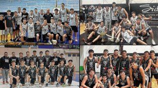 CAE de Paraná, ganador de la Copa Challenger Masculina.