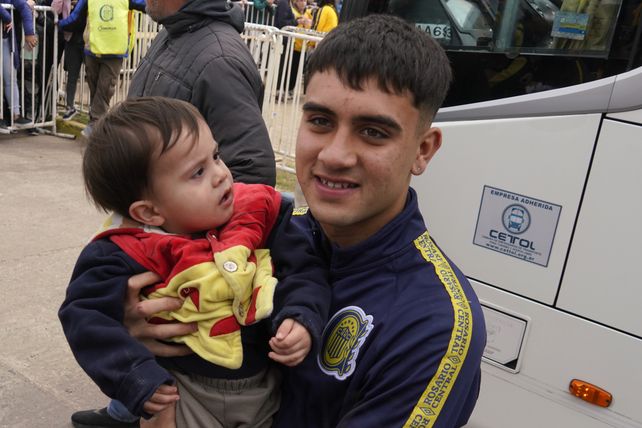 Buonanotte fue uno de los jugadores más solicitados para sacarse fotos.