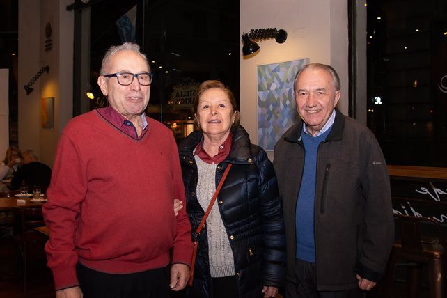 Raúl Hall, Mirta Bresser y Roberto Moreno Condis