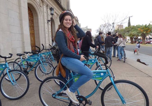 Conformidad. Los alumnos que accedieron al beneficio se mostraron contentos con esta iniciativa.