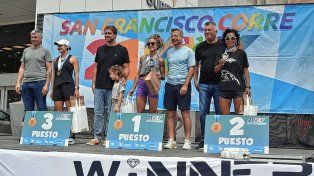 La santafesina Soledad Morlio brilló en otra edición del San Francisco Corre