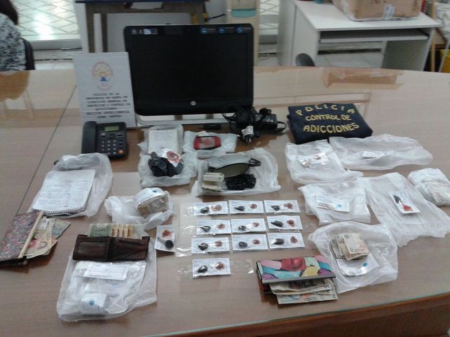 En el lugar encontraron cocaína