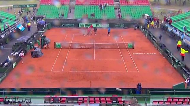 Copa Davis: Berlocq se impuso a Lorenzi tras cuatro horas y fracción y varias interrupciones