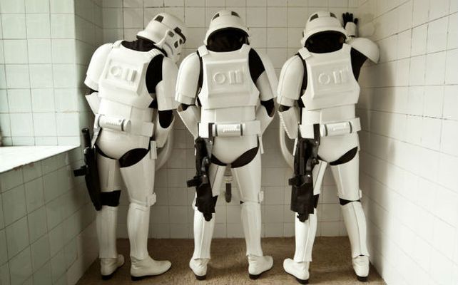 La vida cotidiana de un Stormtrooper interpretada por un artista español.