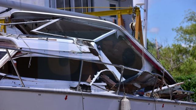 Explosión en una embarcación amarrada en el club Náutico de Paraná