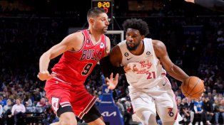 Chicago Bulls terminó con la racha de  Philadelphia Sixers en la NBA