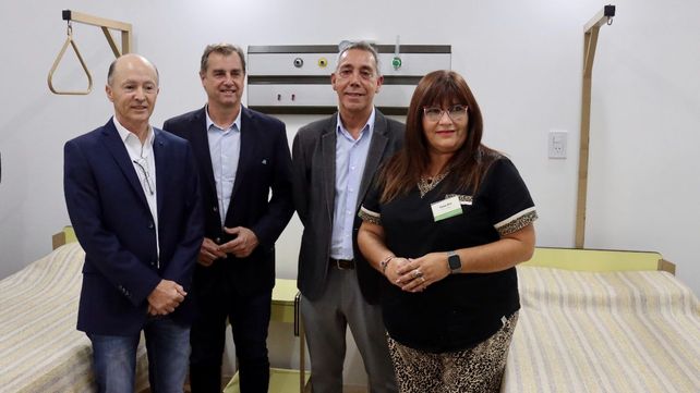 Literalmente el hospital se caía a pedazos. Así que desde 2020 decidimos acompañar y poner el hombro junto a la comunidad del hospital