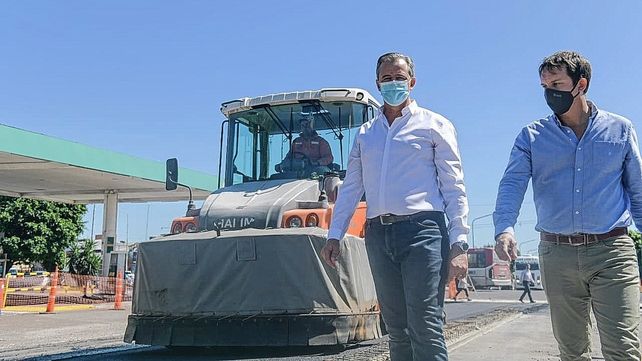 Repavimentan el primer tramo de la obra integral en Zanni