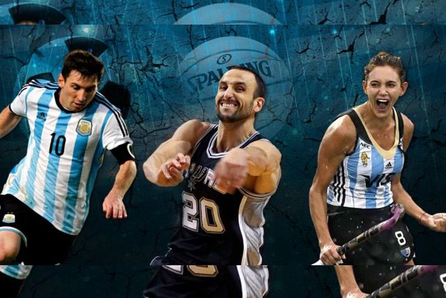 ¿Quiénes fueron los deportistas argentinos más destacados en 2014?