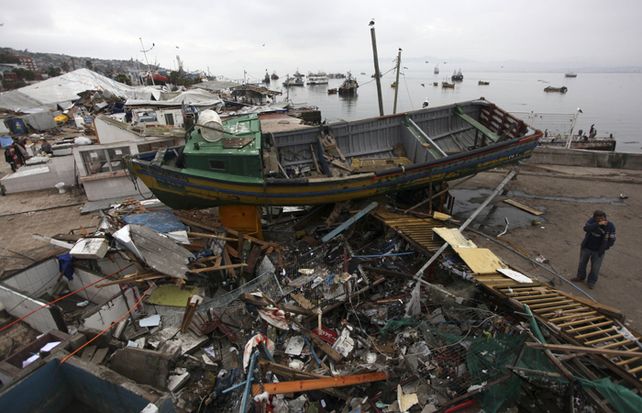 El epicentro del sismo se ubicó a 207 kilómetros de del norte de la capital de Chile y se sintió en San Juan