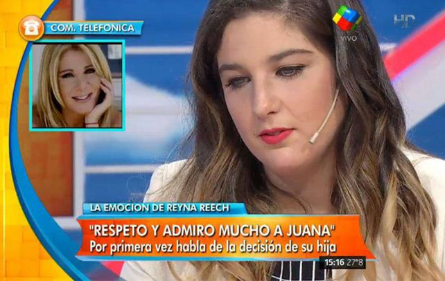 Feliz. Juana Repetto anunció que cursa el tercer mes de embarazo. “Soy madre soltera por elección”