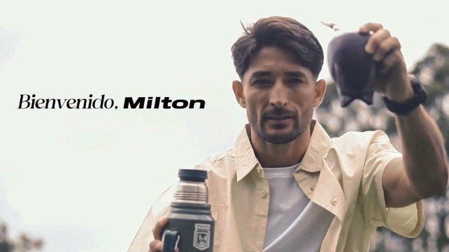 El entrerriano Milton Casco fue presentado en Atlético Nacional.