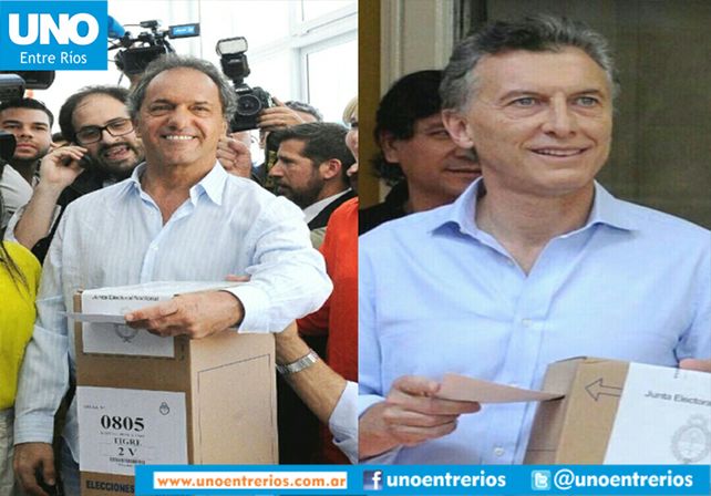 Balotaje Histórico: Ya votaron los dos candidatos a presidente