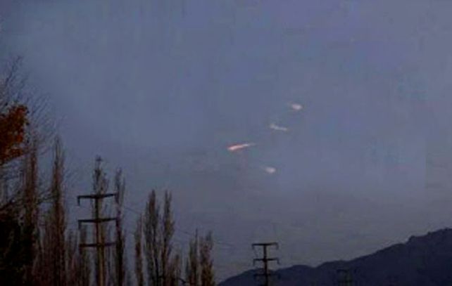 El objeto entró en la atmósfera al sur de Mendoza.